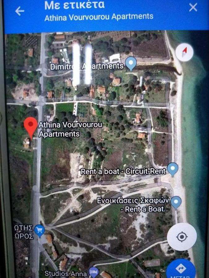 Athina Vourvourou Apartments Buitenkant foto